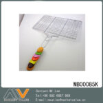 Chrome Bbq Net With Resin Handle