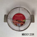 30X30Cm Round Shape Barbecue Grill Basket