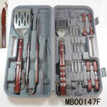 17Cs Bbq Set W/ Plastic Case