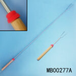 Extendable Bbq (Hot God) Fork Wooden Handle