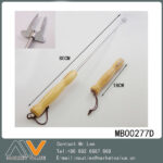Extendable Bbq Fork With Wooden Handle