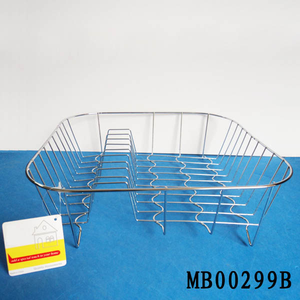 MB00299B Chrome Dish Rack Tag