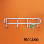 4 In Chrome Hook Hanger Flat Wire