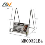 Power Coating Wire Photo Frame(Easel Stand)，Wheel Card
