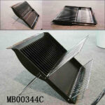 Dish Rack With The Black Part In Plastic Stciker Label