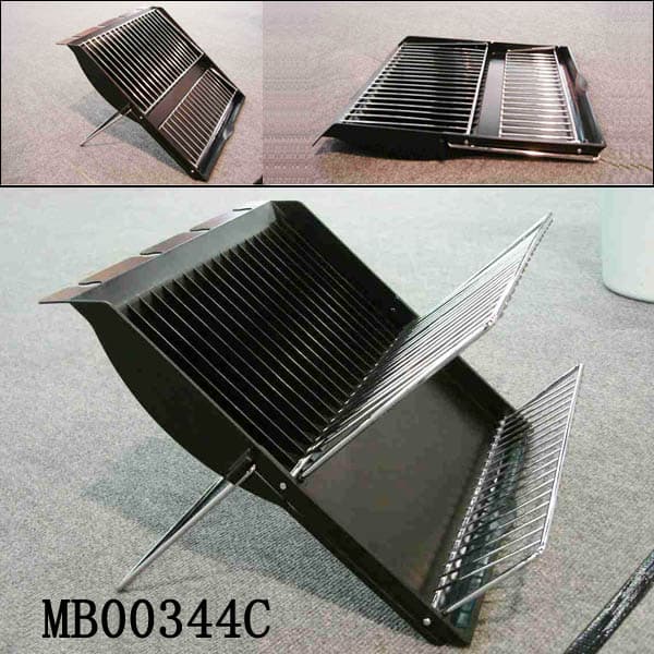 Dish Rack With The Black Part In Plastic Stciker Label