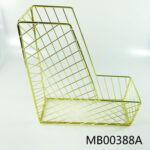 Electroplate File Shelf