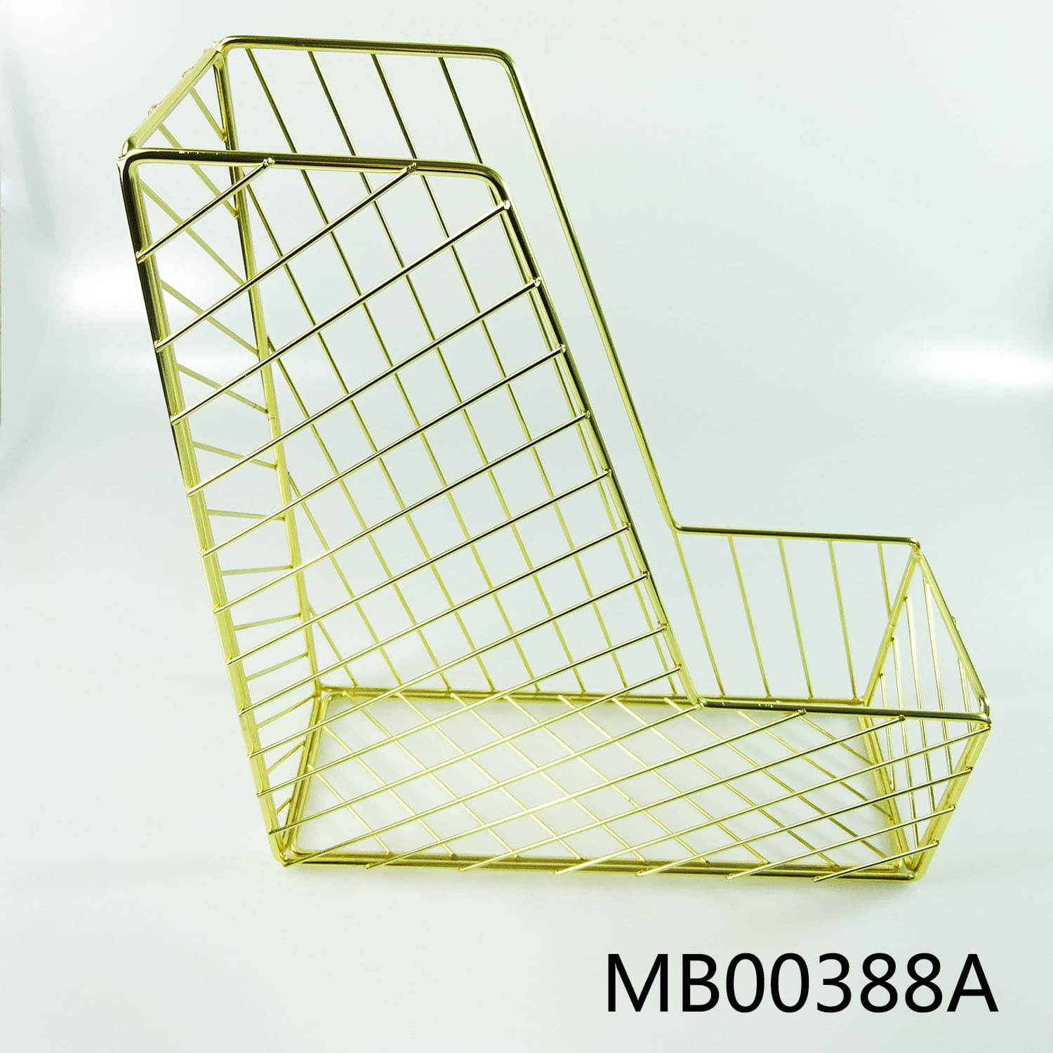MB00388A Electroplate File Shelf