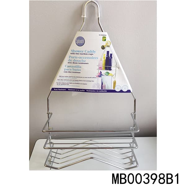 MB00398B1 Chrome Shower Caddy