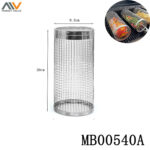 Stainless Steel Rolling Grill Basket