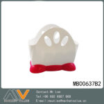 Plastic Cutlery Holder In Poly Bag