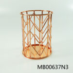 Electroplate Pen Container