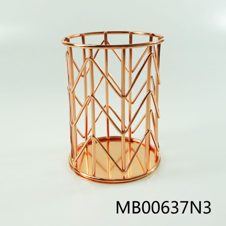 Electroplate Pen Container