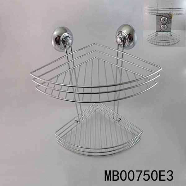 MB00750E3 Two-Tier Chromium Shower Basket