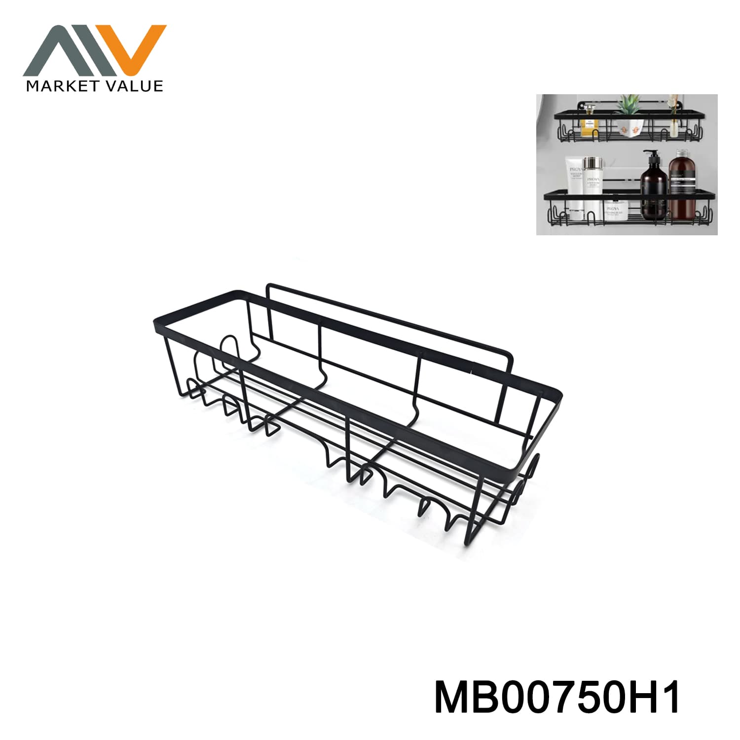 MB00750H1 Bathroom Storage Rack