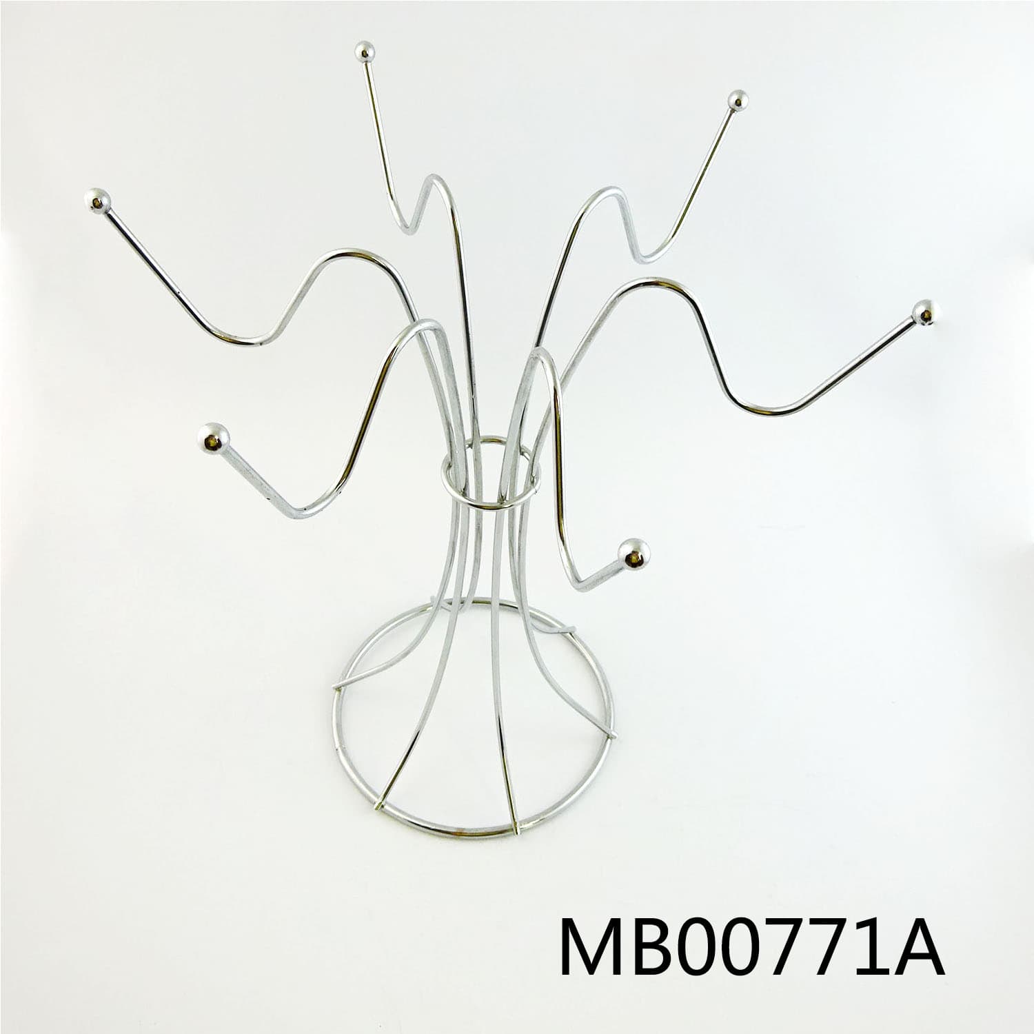 MB00771A Cup Rack W/6Pcs Hooks