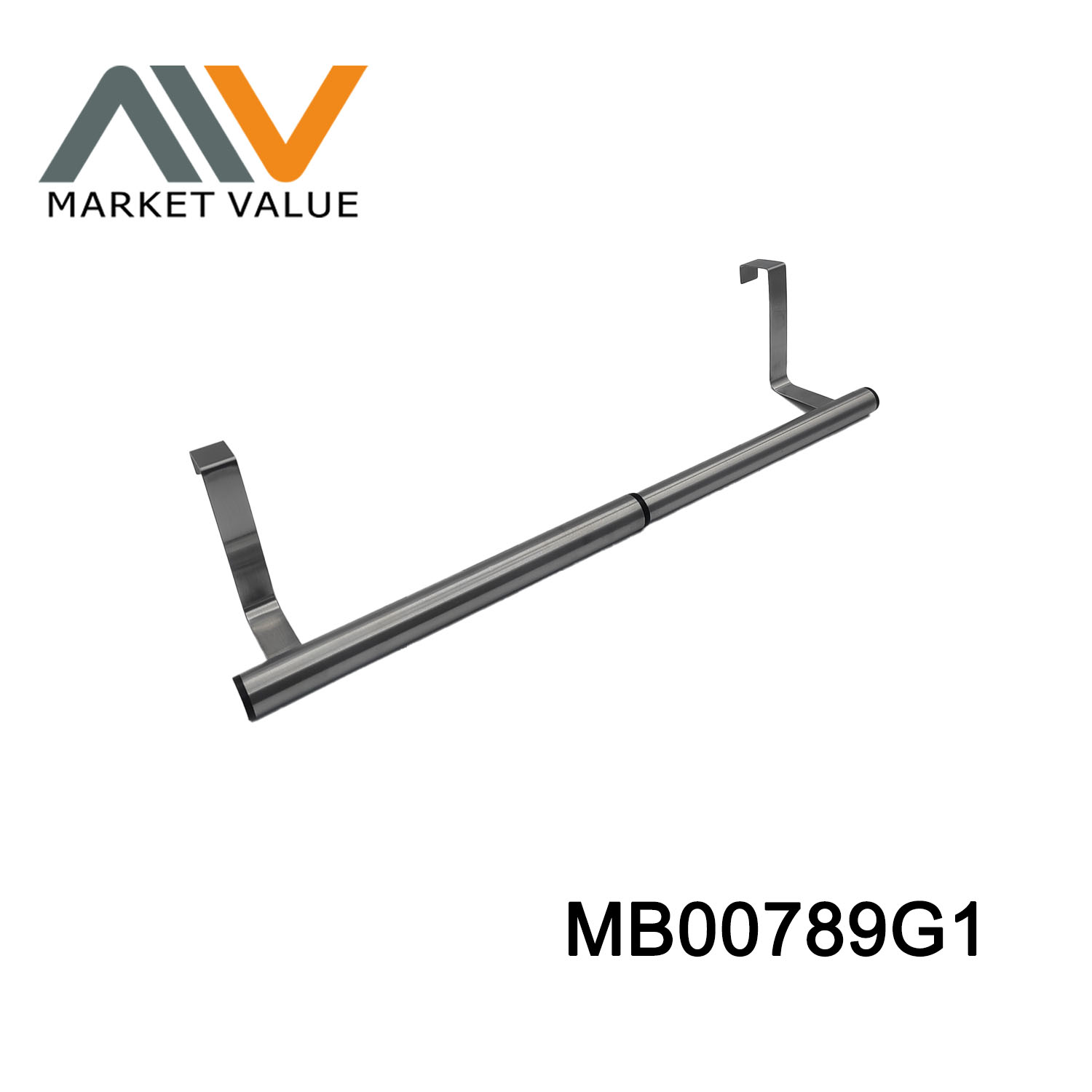 MB00789G1 S.S Towel Rack In White Box