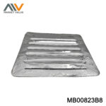 Aluminum BBQ MAT Square in Polbag