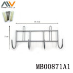 4Hooks Bathroom Hook
