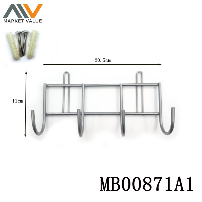4Hooks Bathroom Hook