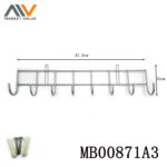 8Hooks Bathroom Hook