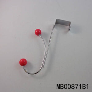 S/S Cabinet Hook With 2Pcs Resin Bead