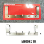 5 Hook S/S Door Hooks With Card