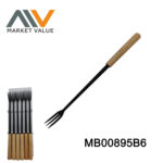 6Pcs Nylon Fonduce Fork With Pp Handle In Window Box