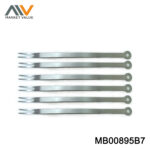 6Pcs S/S Fonduce Fork In Window Box