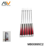 6Pk Ss Fonduce Forks Handle Coated In Window Box