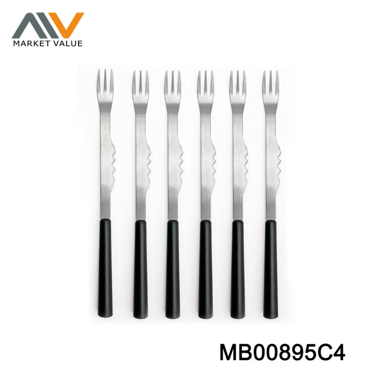 6Pk Ss Fonduce Forks In Window Box