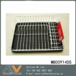 Pe Coated Dish Rach With Plastic Water Pan