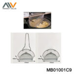 2PK SS Detachable handle French Fry Basket