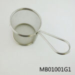 Ss Rounded Basket With Handle