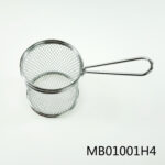 8Cm Rounded French Fry Serving Basket Tag