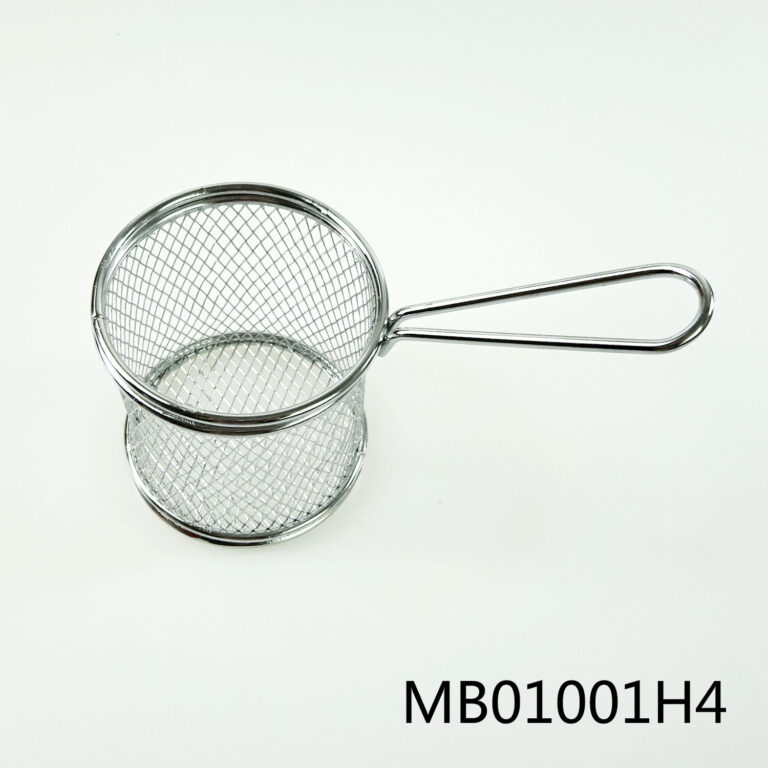 8Cm Rounded French Fry Serving Basket Tag