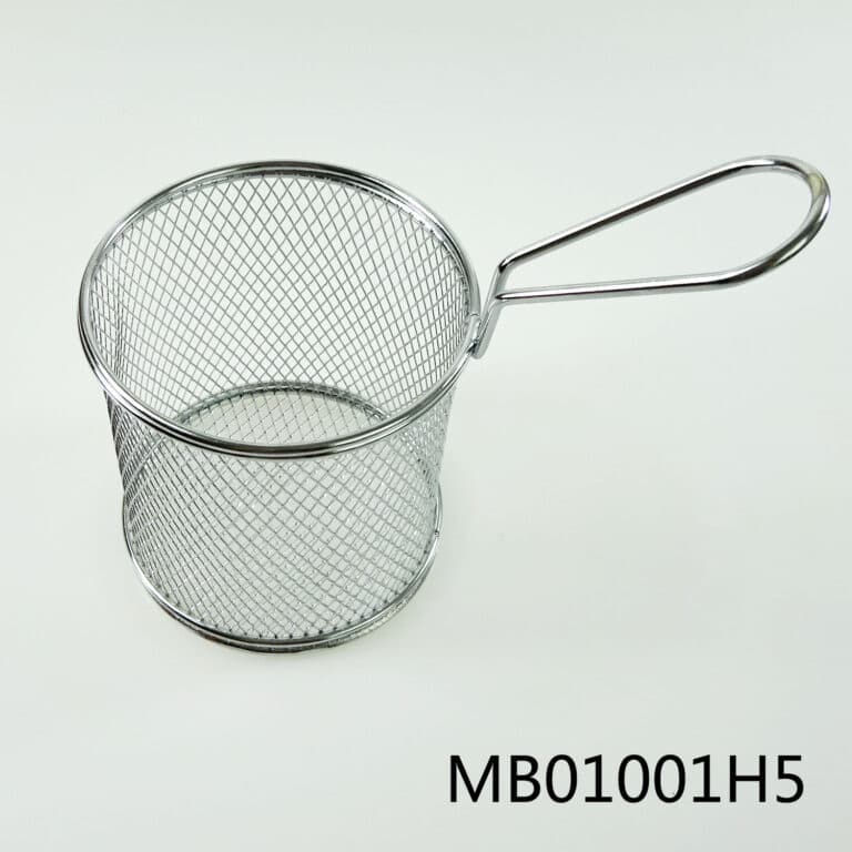 10Cm Rounded French Fry Serving Basket Tag