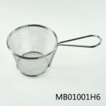 10.5Cm Rounded French Fry Serving Basket Tag