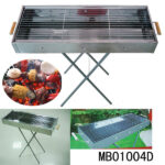 S/S Bbq Oven + Net+ Tube Leg In Brown Box