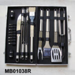 20Pcs S/S Bbq Tools Set In Aluminium Case