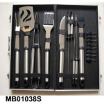 18Pcs S/S Bbq Tools Set In Aluminium Case