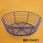 Plastic Coated Oval Fruit Basket