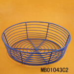 Plastic Coated Oval Fruit Basket