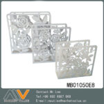 Powder Spraying Napkin Holder In White Box