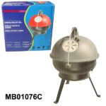 14" Round Shape Bbq Oven In Color Box