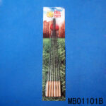 6Pcs Bbq Skewer  Wood Handle