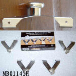 3Pcs Door Hooks W/Colour Box