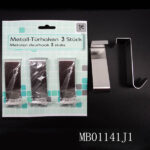 3Pcs S/S Door Hooks