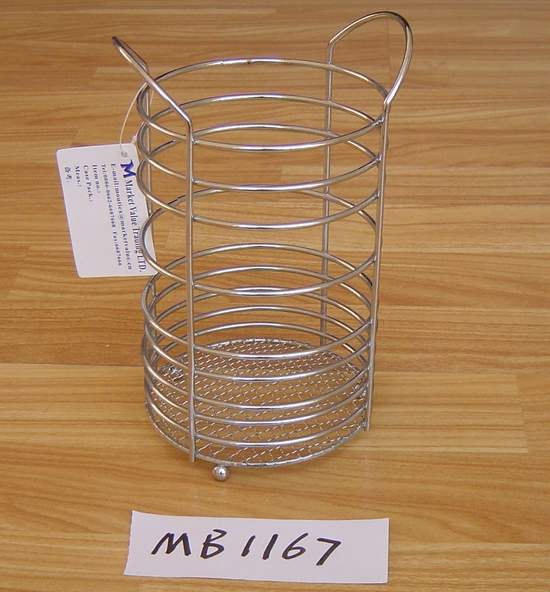 MB01167 Chrome Cutlery Holder