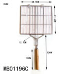 28.5X27.8Cm S/S 304# No Magnet Bbq Net Weight 484G